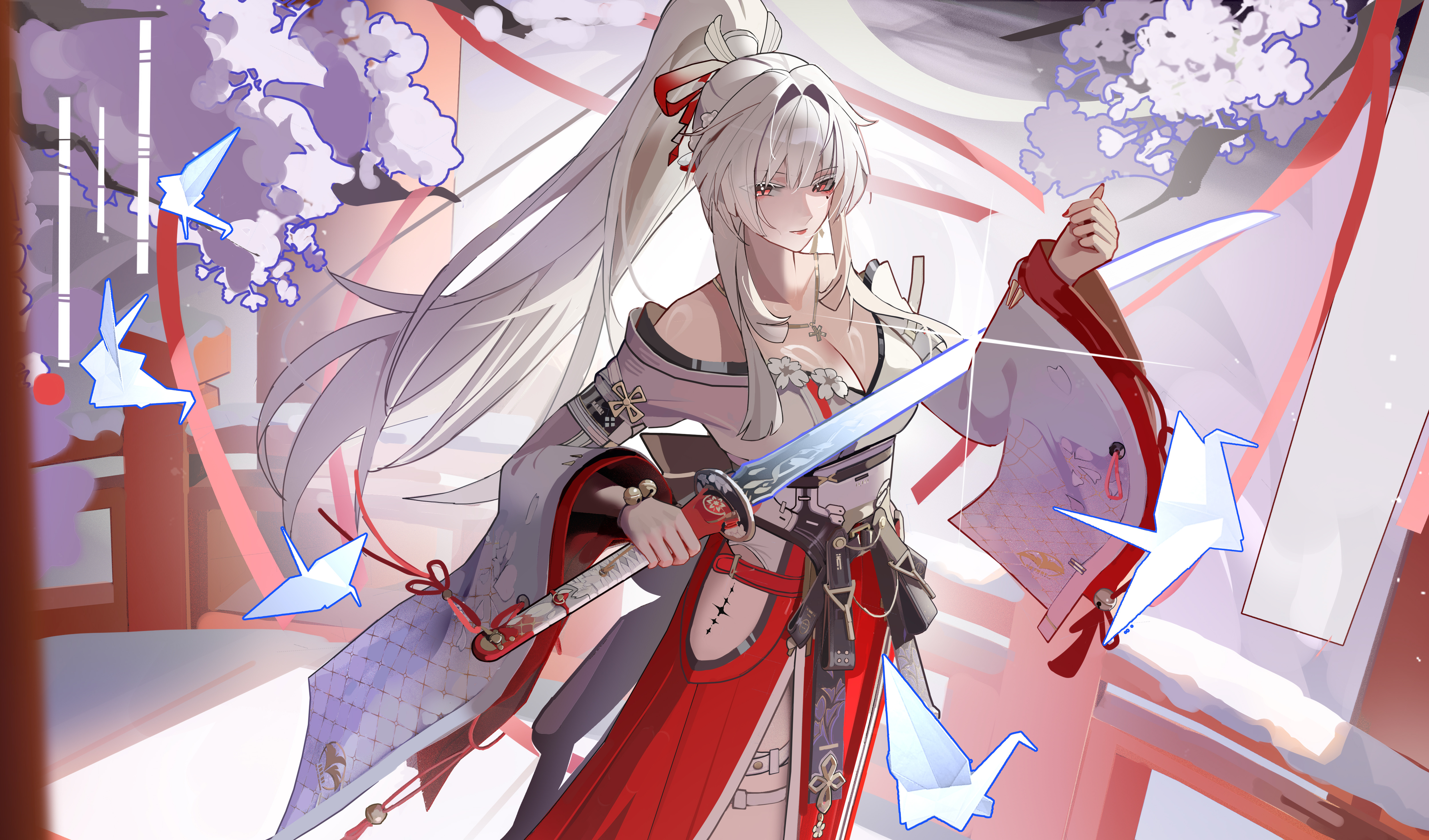 动漫绯雪·画师：卷卷哔啵 