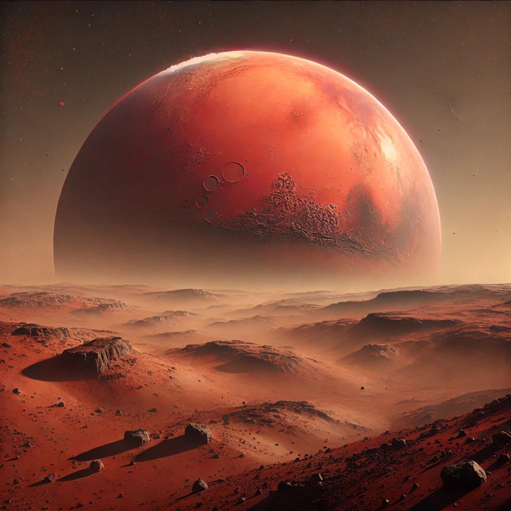 若能在火星建立基地，对地球来说好处多多。就像在2025年，首批志愿者搭乘“希望号