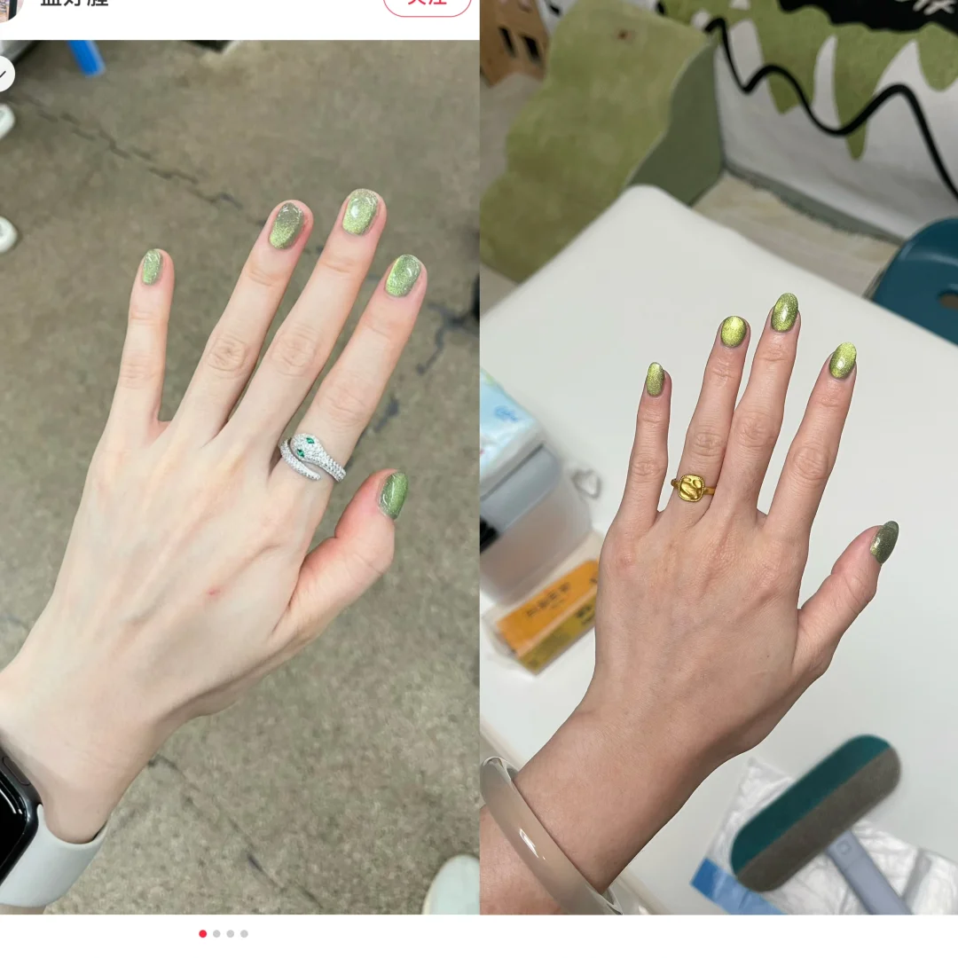 店员：这就是一样的，人家那是打了光