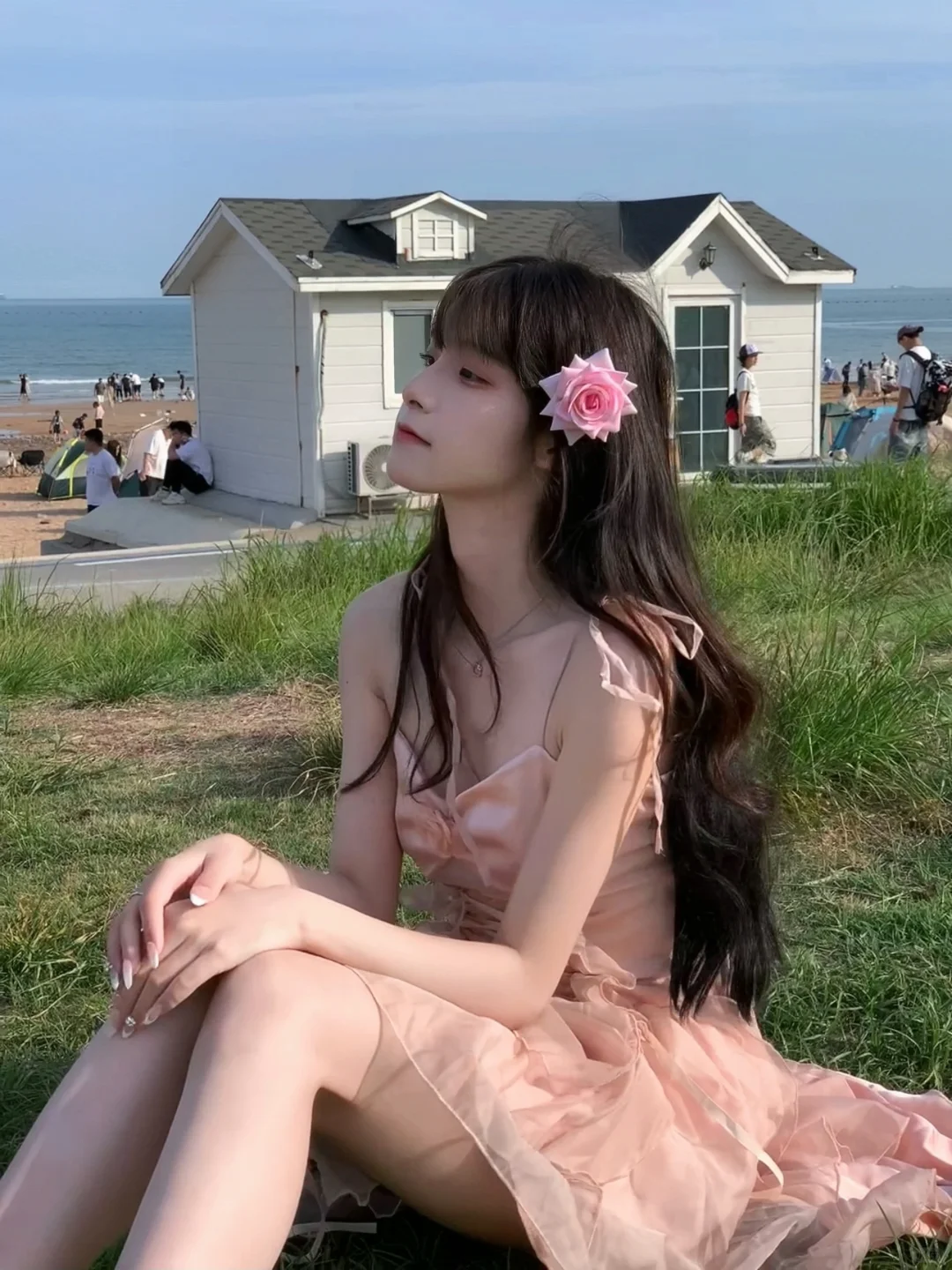 在青岛海边拍的人生照片🌊