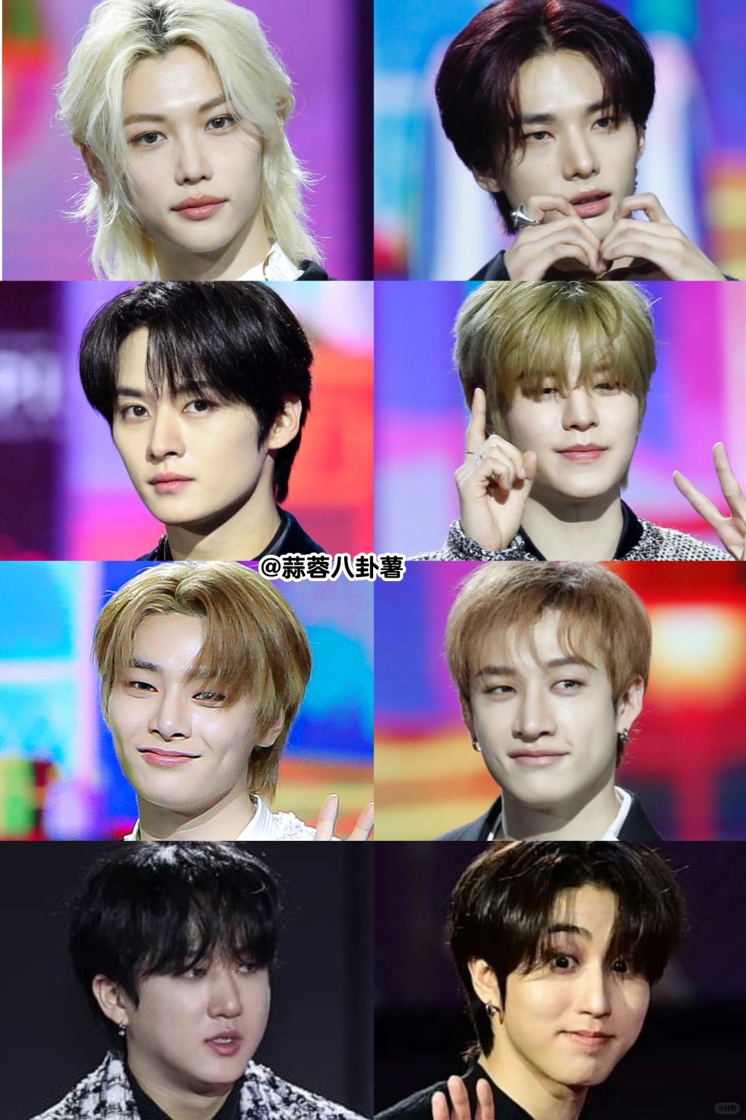 Kpop五六代男团SBS红毯比美👀