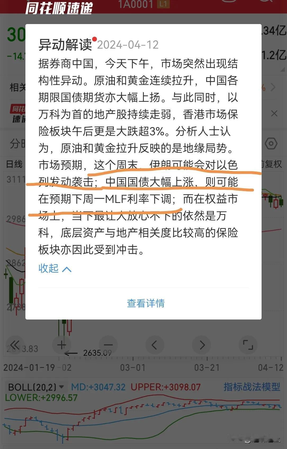A 股今日尾盘跳水，又开始异动分析了，看看下周怎么打脸吧。