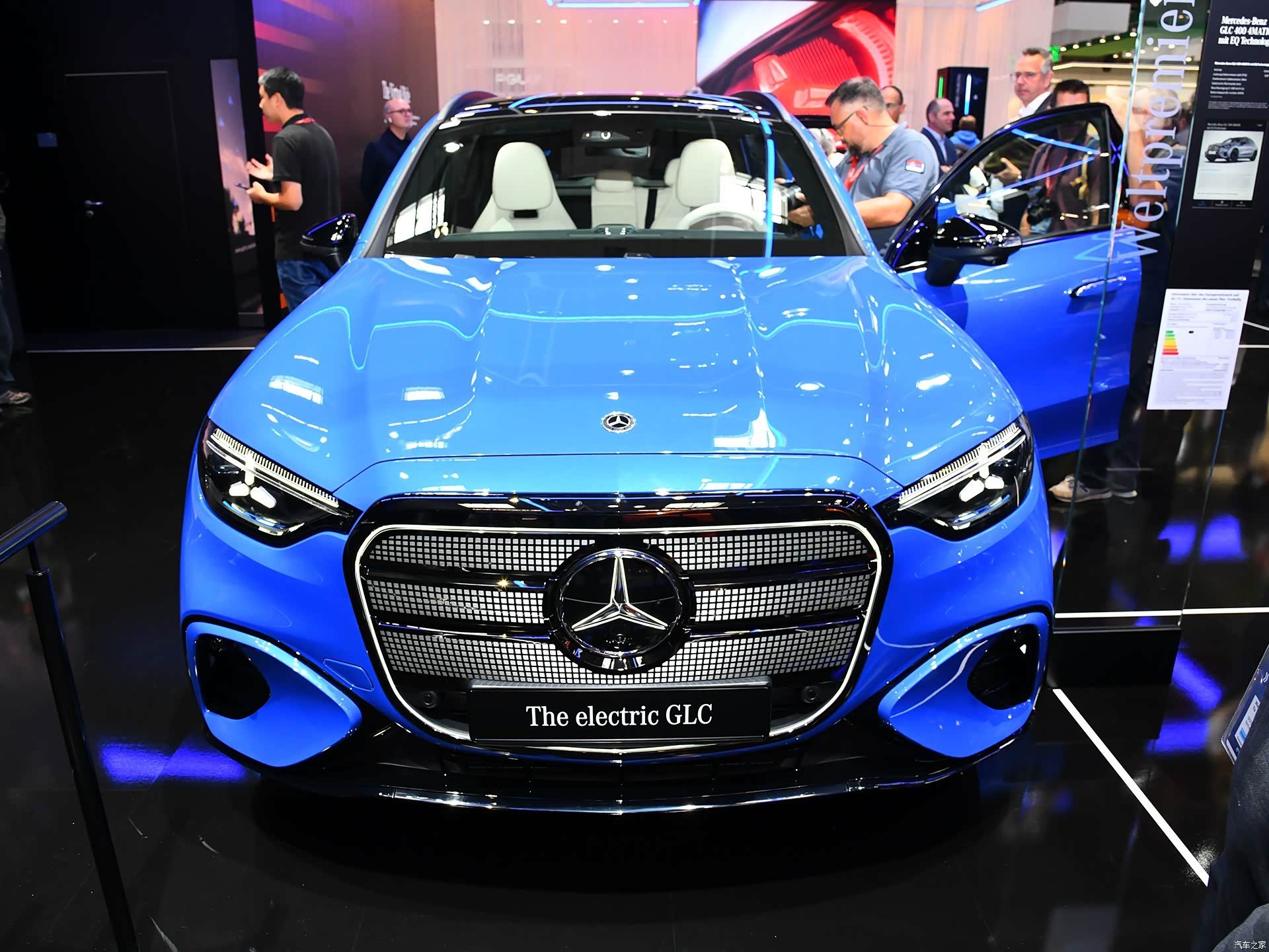 2025慕尼黑车展：奔驰GLC EV，2026年加长国产全新设计语言，大尺寸前格