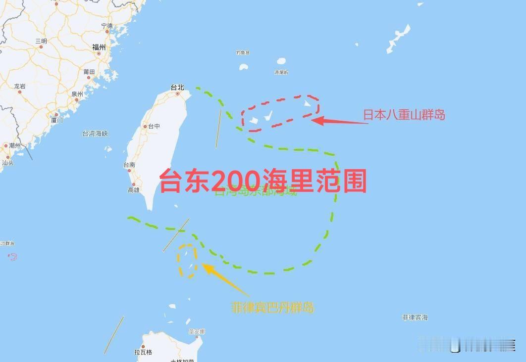 巡航台东200海里是什么概念，请看图请看图！日菲总是挑衅，失败，再挑衅，再失败。