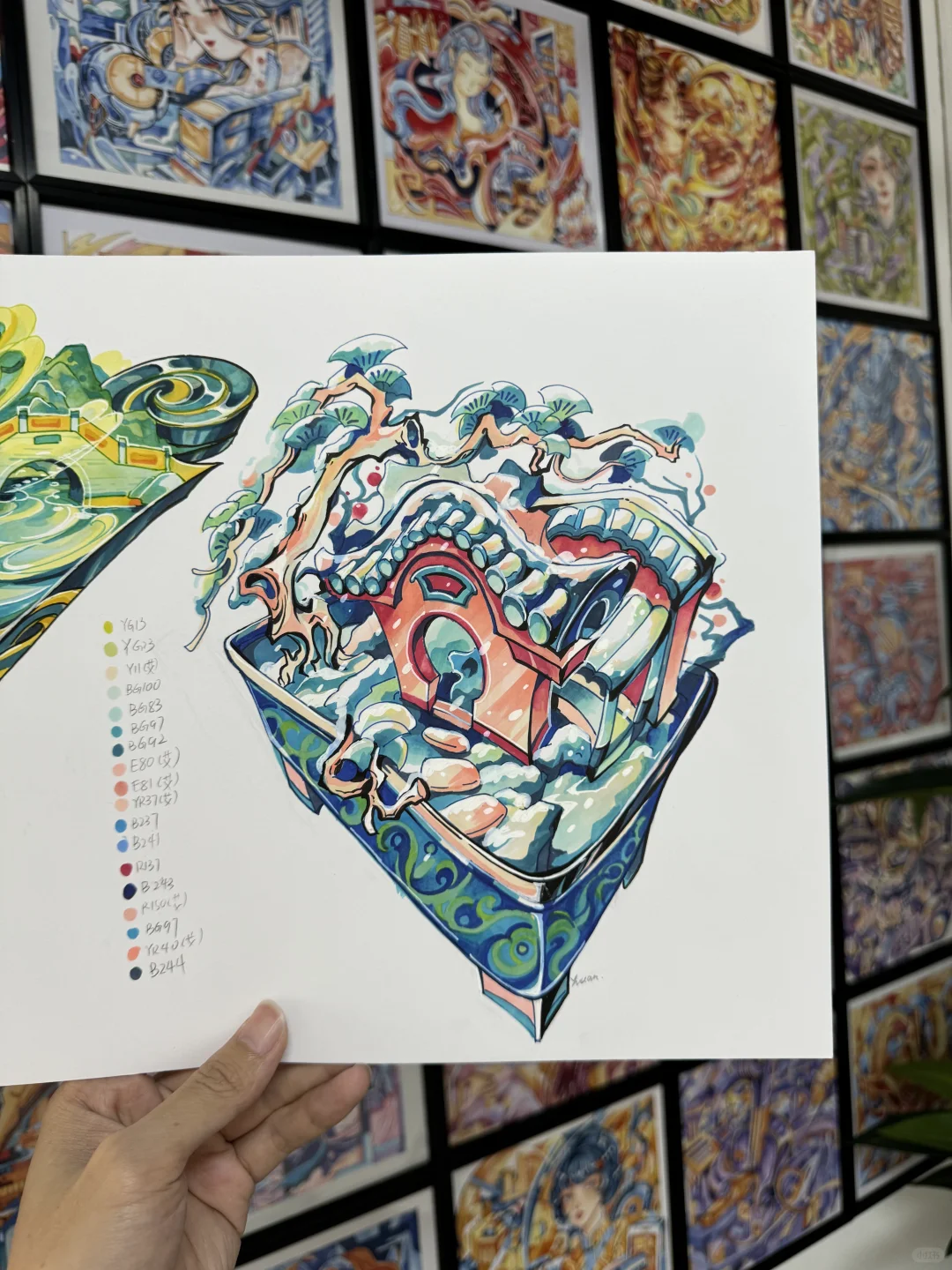 昔去雪如花，今来花似雪