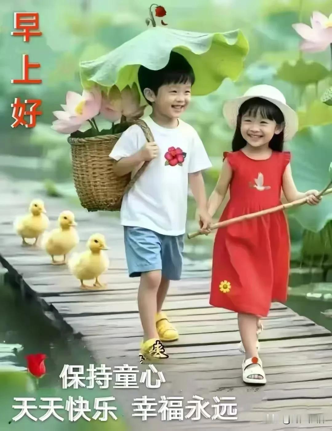 《五律·感恩相伴》

健康为福本，
有友乐方回。
风雨同携手，
悲欢共举杯。
心