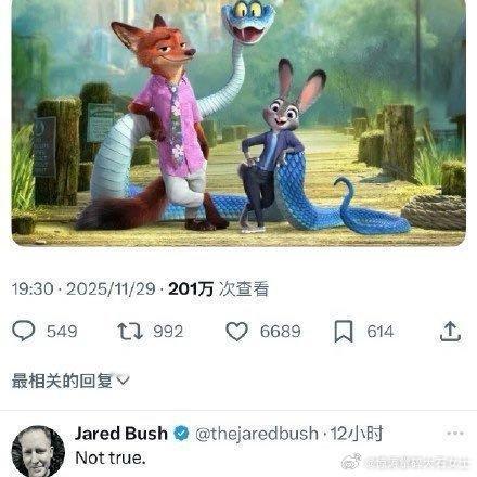 导演回应疯狂动物城真人版疯狂动物城导演否认将拍真人版《疯狂动物城》真人版为误传！