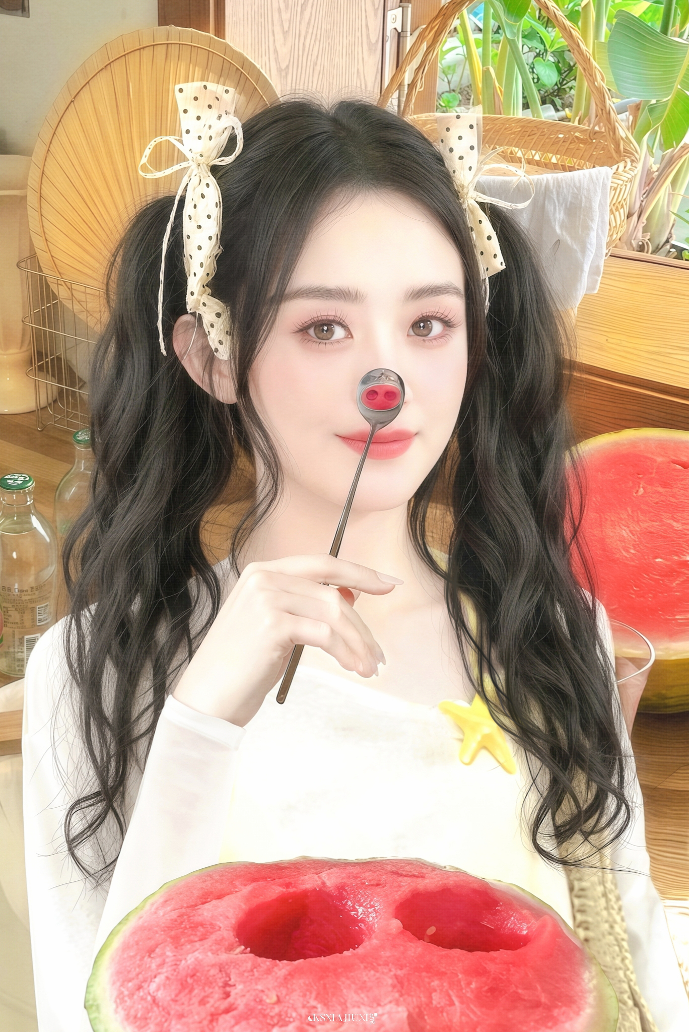 -丨p图糟糕 这个丽丽酱怎么有小猪鼻子🐽！ 