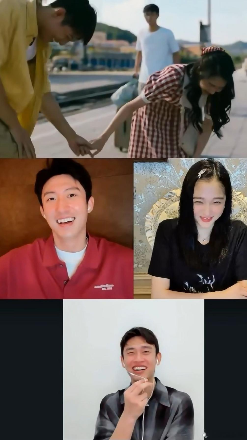 黄景瑜关晓彤看这段都红温了火车站重逢的戏，竟是关晓彤即兴一冲、膝盖对撞撞出来的！