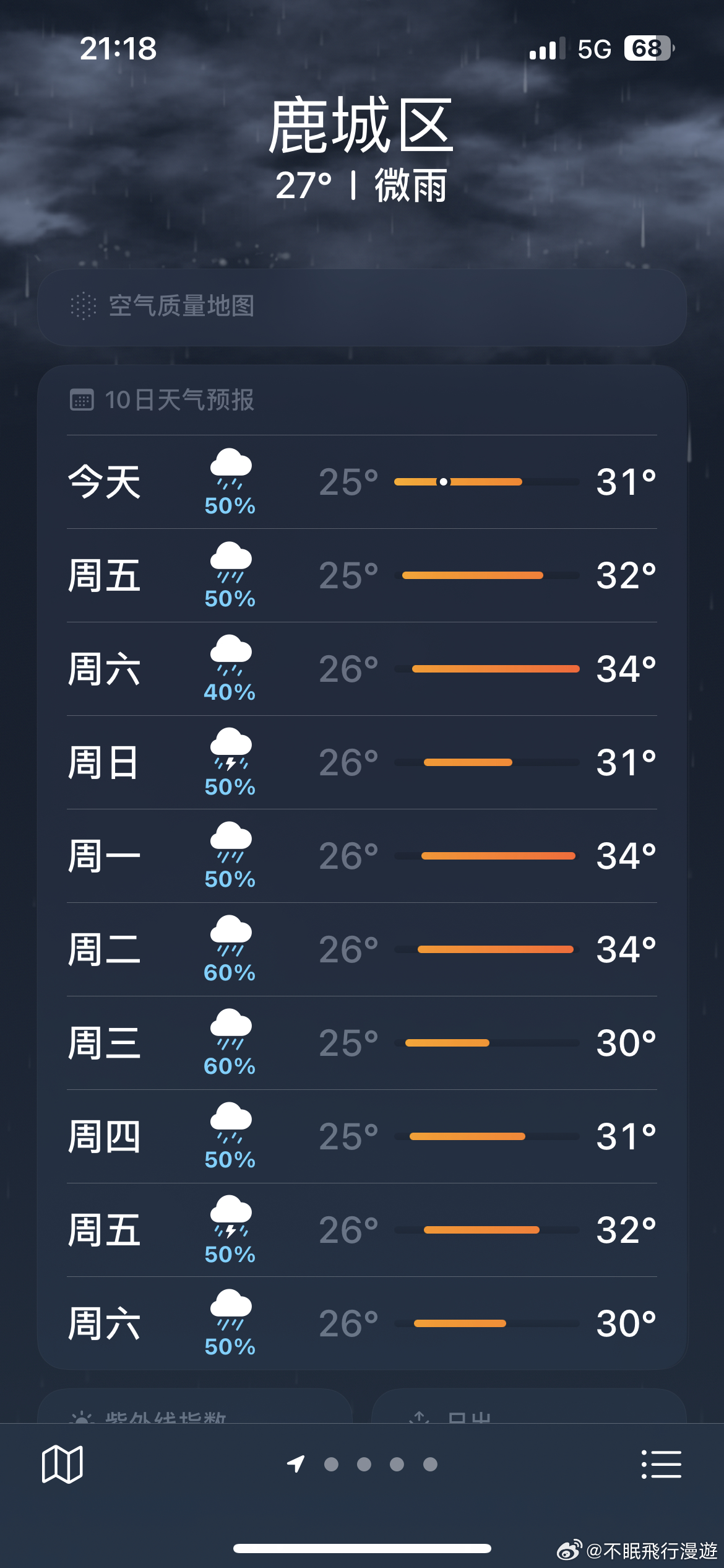 怎么肥四天天下雨☔️ 
