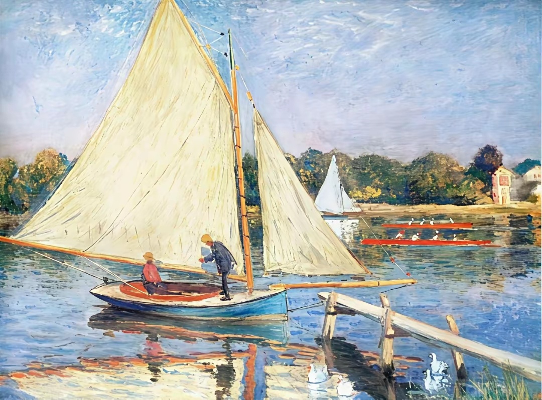 法国艺术家莫奈（Claude Monet）法国画家，被誉为“印象派领导者”，是印