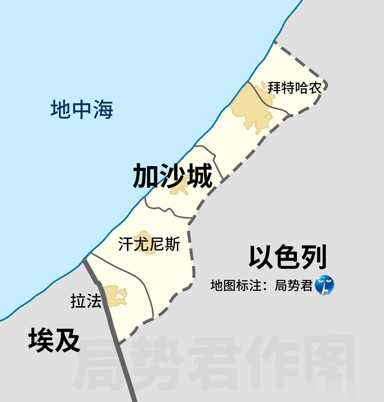 以色列国防军正从3个方向对加沙的拜特哈农推进，拜特哈农在加沙东北角。加沙北部的手