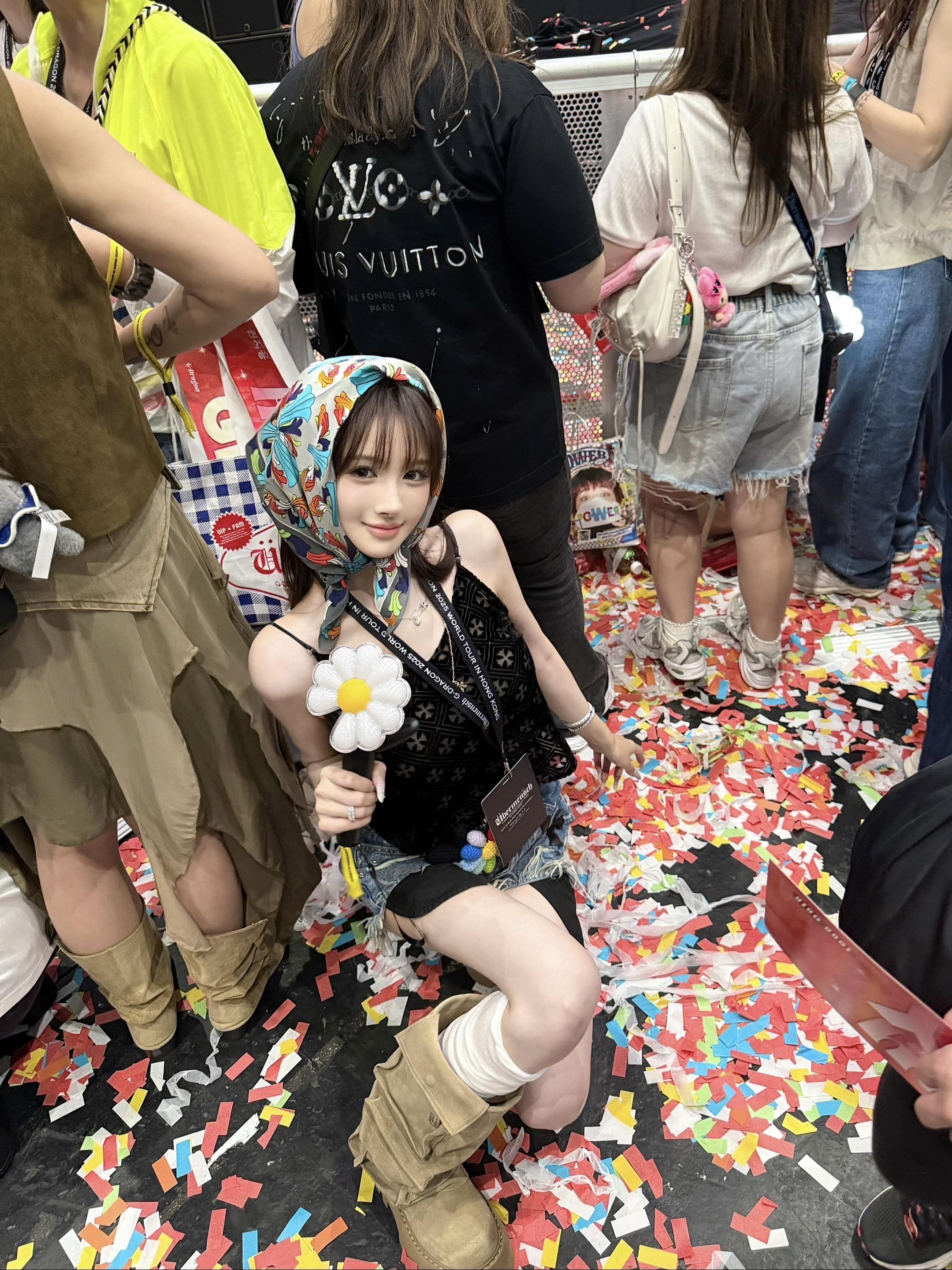 见到了喜欢的男孩