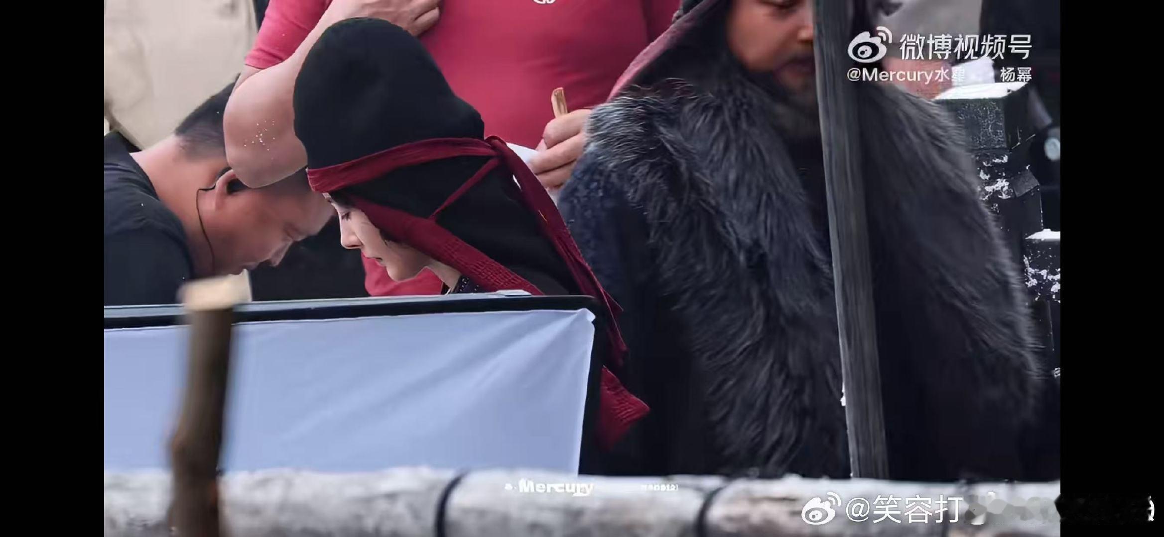 杨幂江山大同宫女服造型 杨幂江山大同首个正脸路透巴掌小脸自带优势！杨幂《江山大同