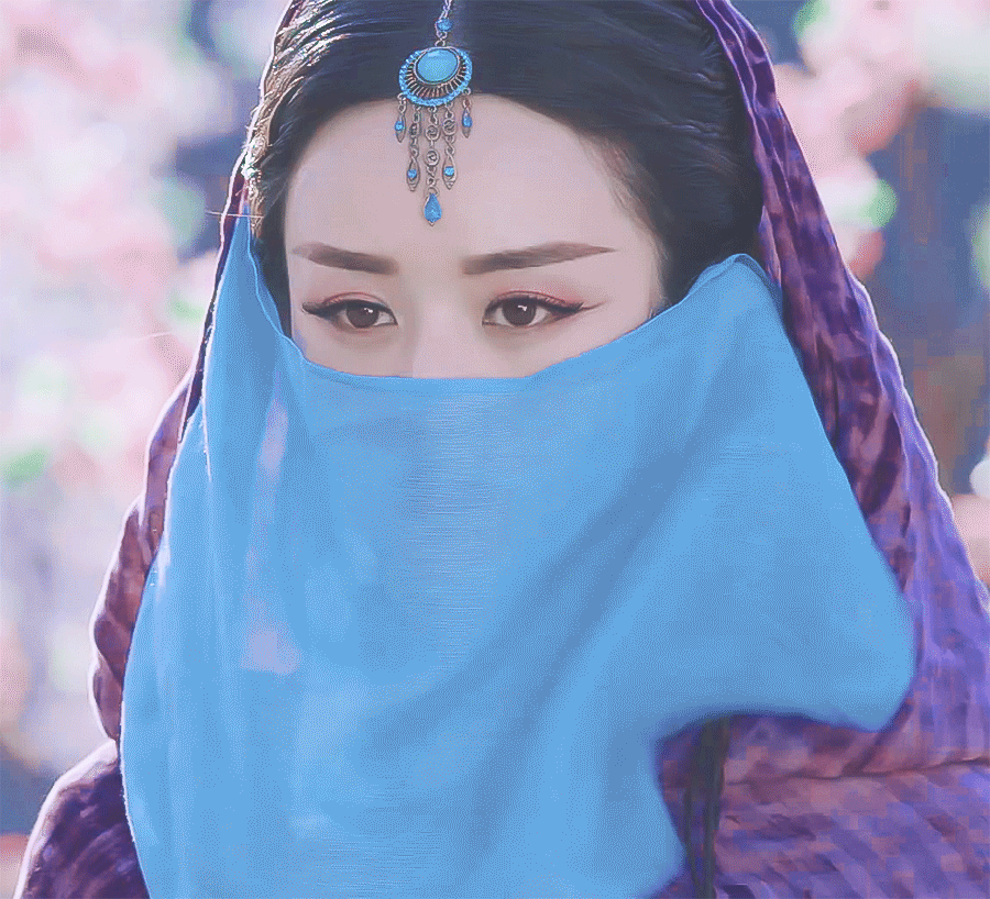 女明星掀开面纱名场面，被谁惊艳到啦[送花花]赵丽颖 迪丽热巴 赵露思 刘诗诗 杨