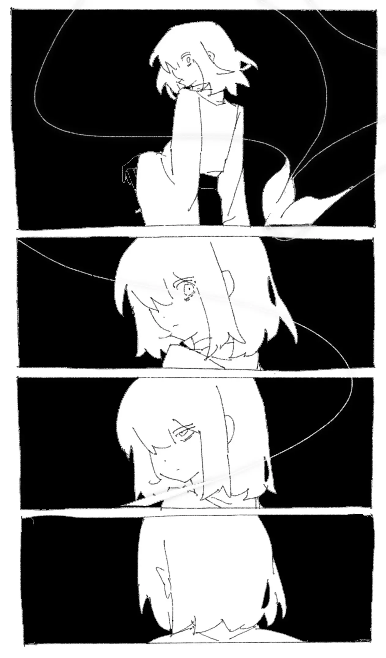 好像回忆起了什么。