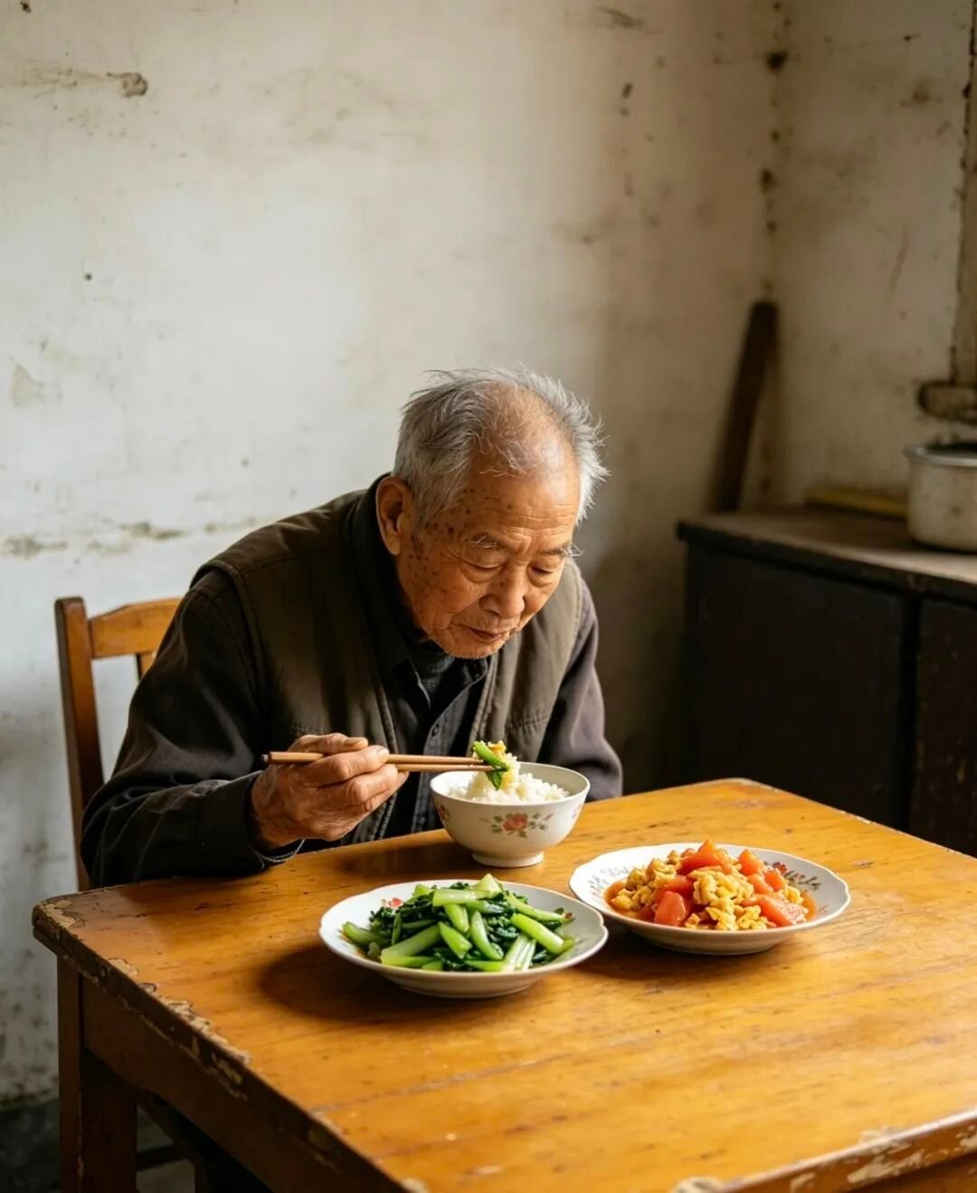 家庭责任是双向奔赴的担当， 看着老人赤身裸体在楼道游荡、邻居被迫安装防护网的画面