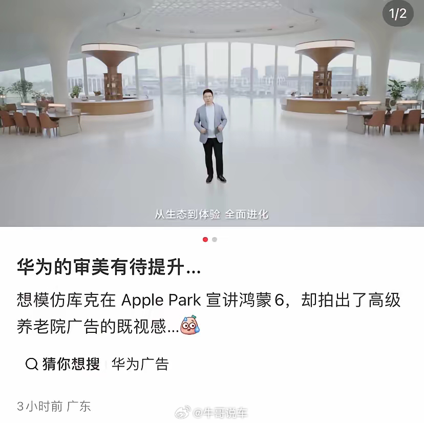 这不挺好的么[疑问]黑子的审美有多高级？华为[超话] ​​​