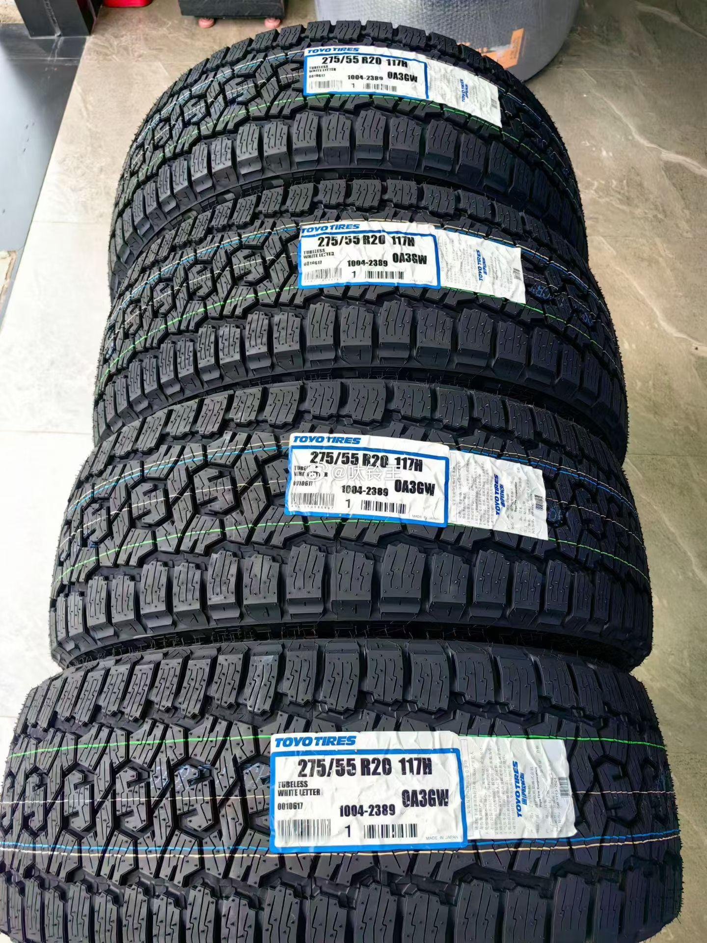 东洋AT胎 OA3G275/55R20 安排安排适配方程豹豹5/豹8   福特F