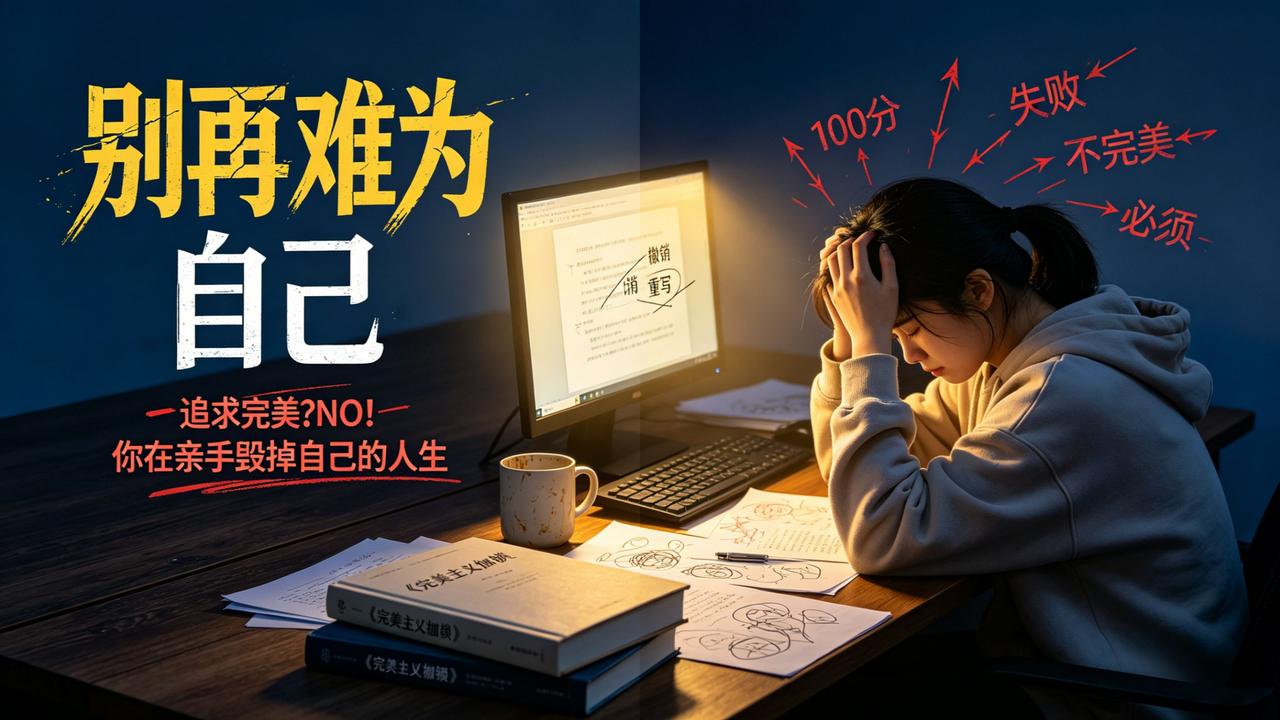 大批追求极致质量的创作者悄然退场：拖垮你的不是水平，而是“完美主义”！
 
自媒
