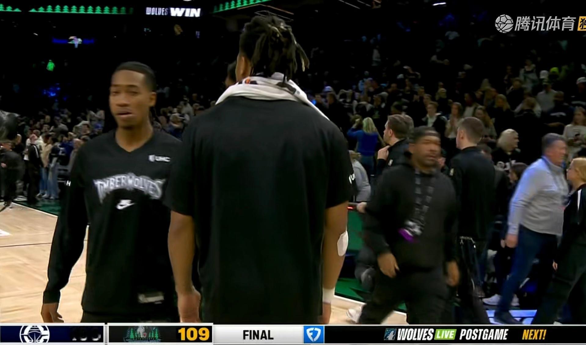 森林狼109-106快船，快船又输了…森林狼逆转了快船…哈登34分5篮板6助攻麦