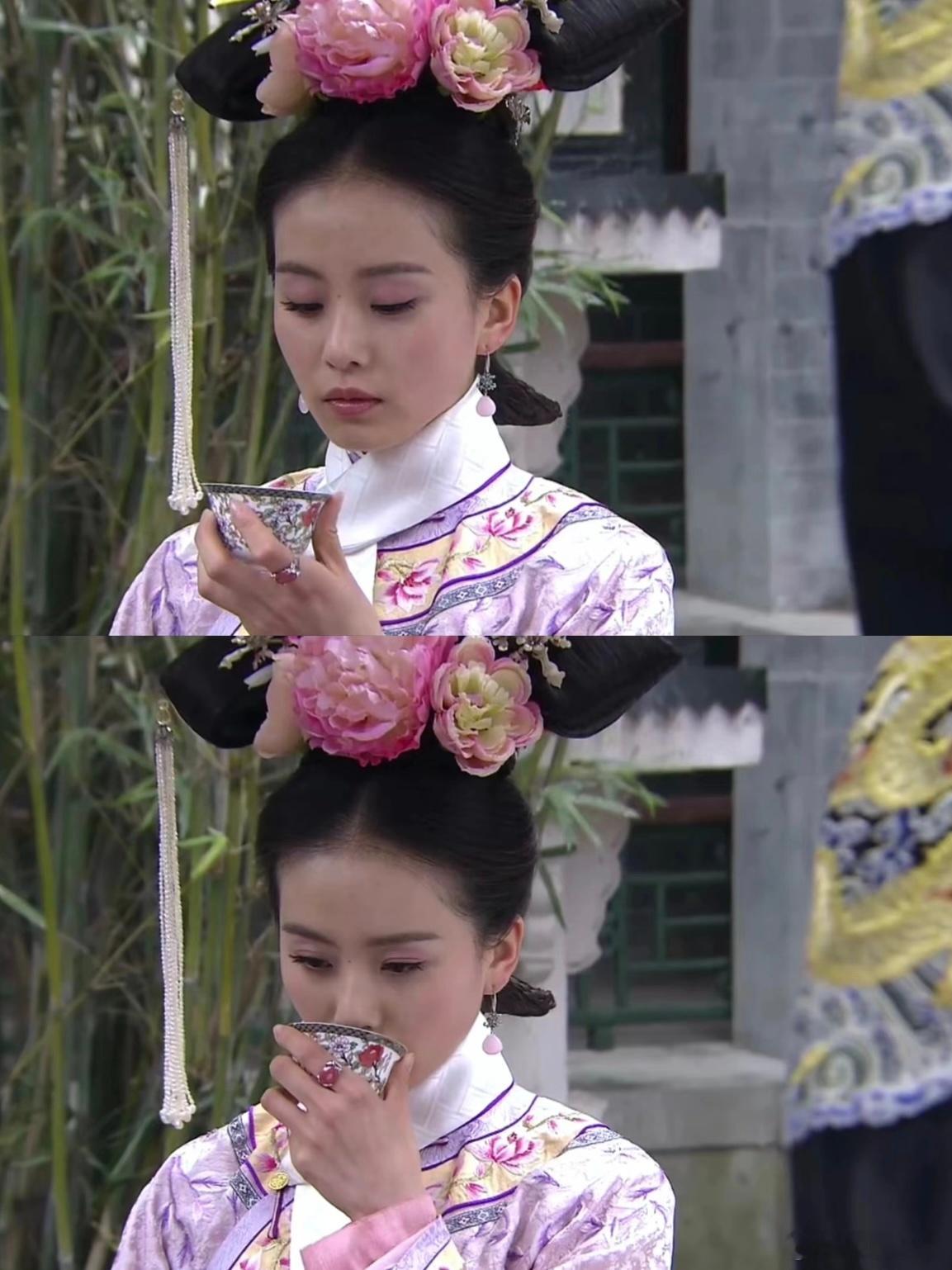 刘诗诗好适合田园生活谁还没被诗诗的田园生活圈粉？央视镜头下煮茶插花两不误，采紫苏