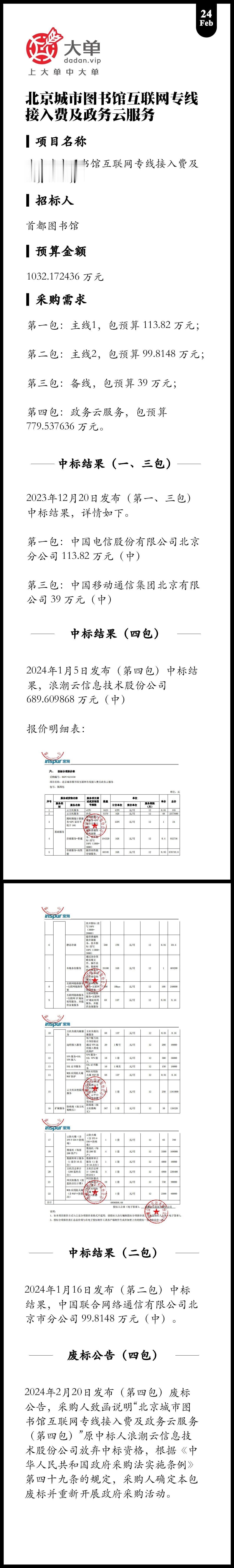 浪潮云：放弃 690 万大单