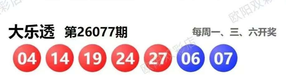 大乐透26078期分析数据
全区走势图
双色球和七乐彩开奖数据有号开出