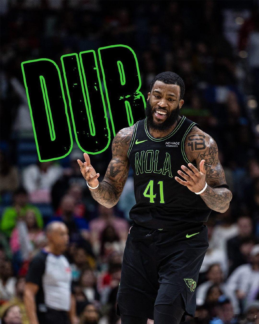 昨天喜闻乐见的一场胜利✌️新奥尔良鹈鹕 ｜鹈鹕冠顶 ｜灰熊vs鹈鹕  cr：新奥