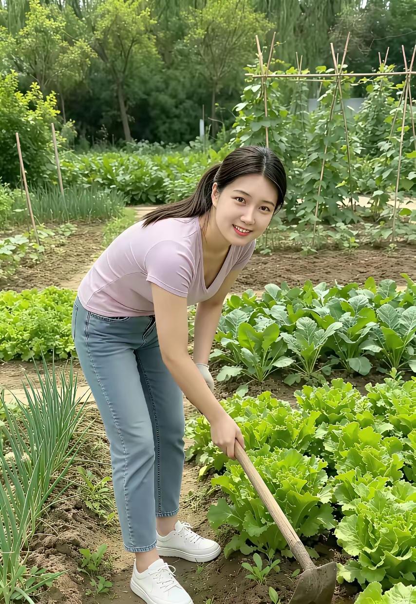 在阳光明媚的花园里，亲手种下希望与美好。🌿🌱🌼