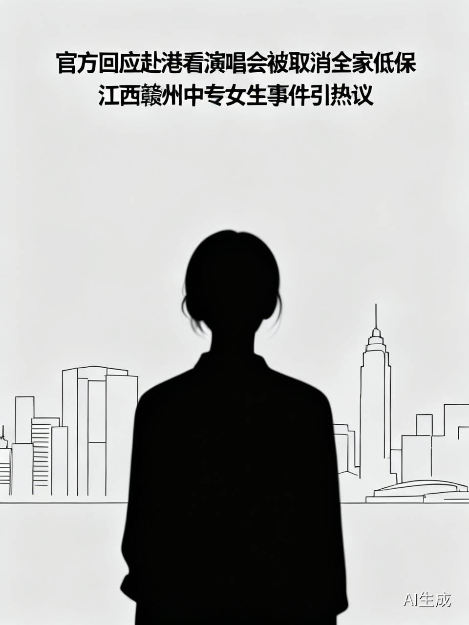 官方回应赴港看演唱会被取消全家低保
 
最近网上吵得沸沸扬扬的一件事，江西赣州一