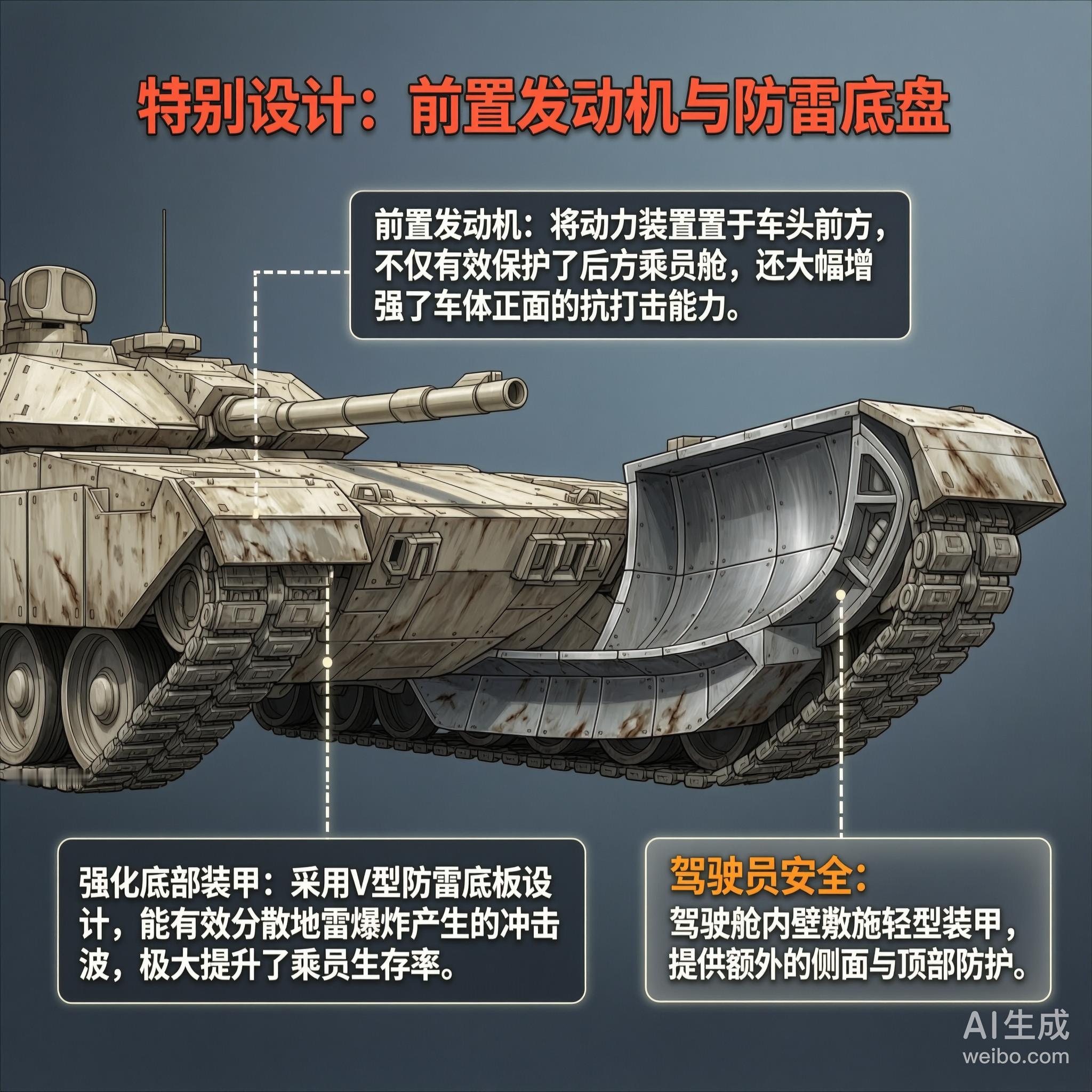 军事ai新视野 以色列“梅卡瓦”主战坦克“梅卡瓦”（Merkava）是以色列研制