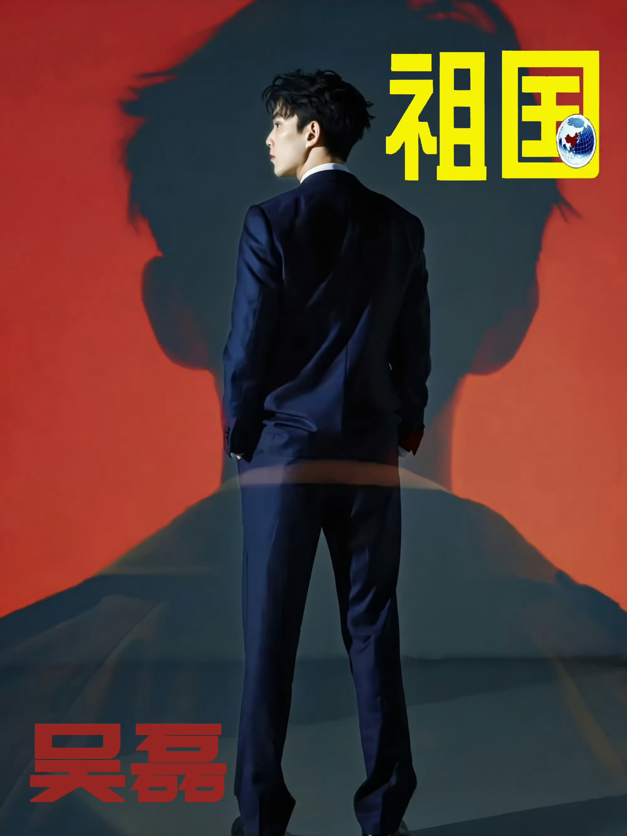 太厉害了磊哥吴磊成首登祖国杂志封面艺人