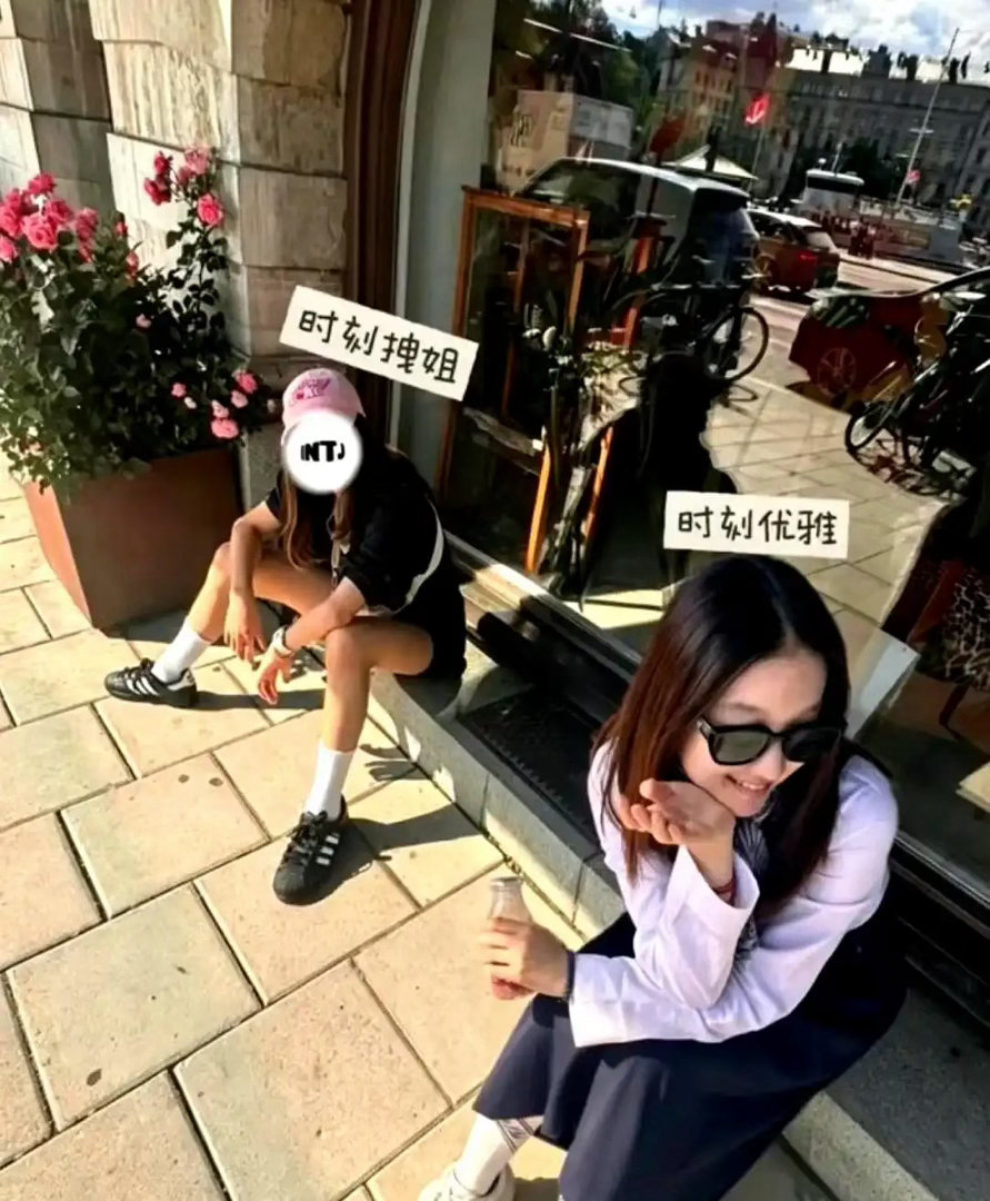 文章大女儿晒与妹妹游玩，12岁哎哟喂和姐姐一般高，长相似马伊琍 