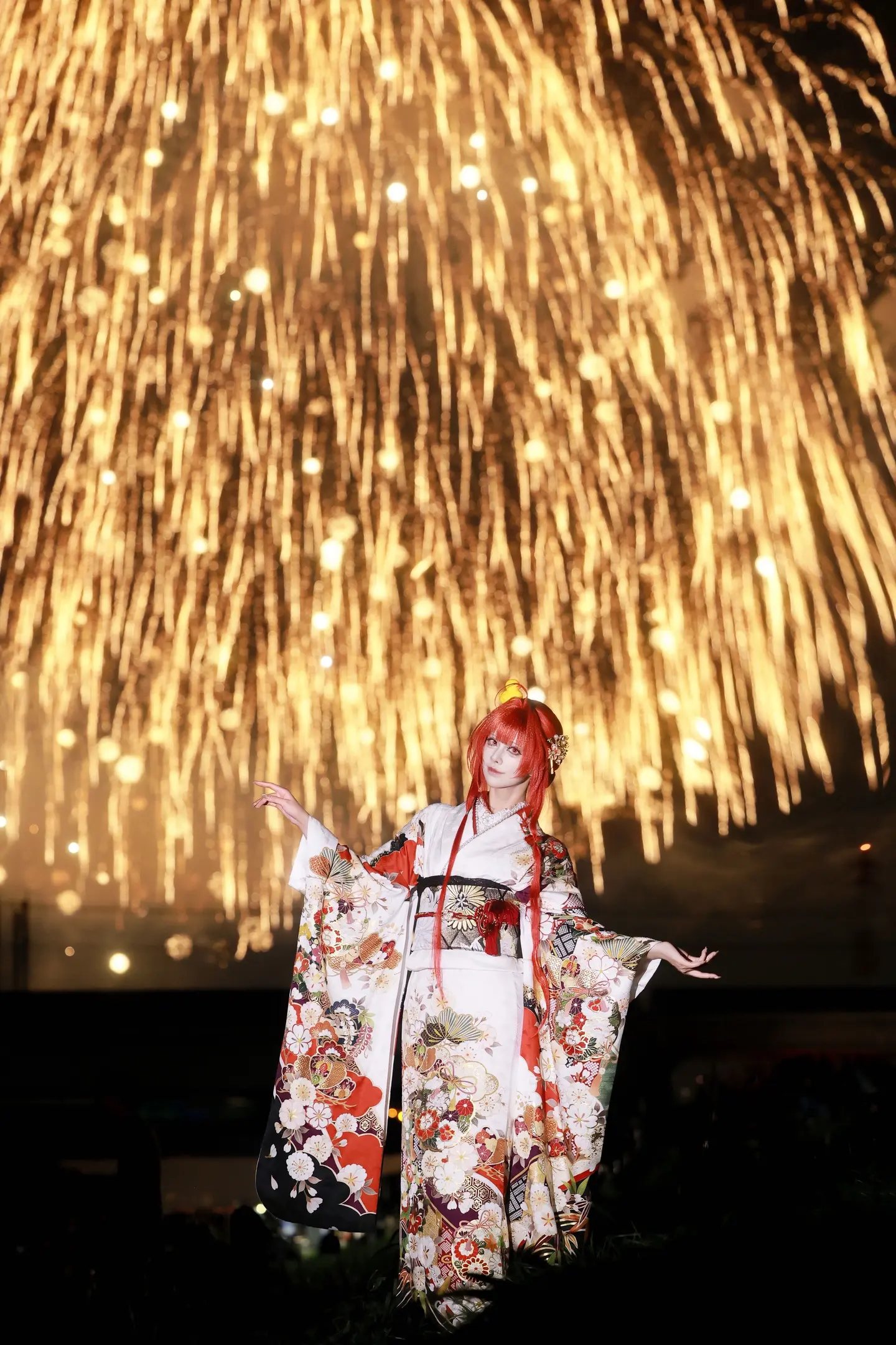 Sakura，一起看煙花嗎？ 🎇。