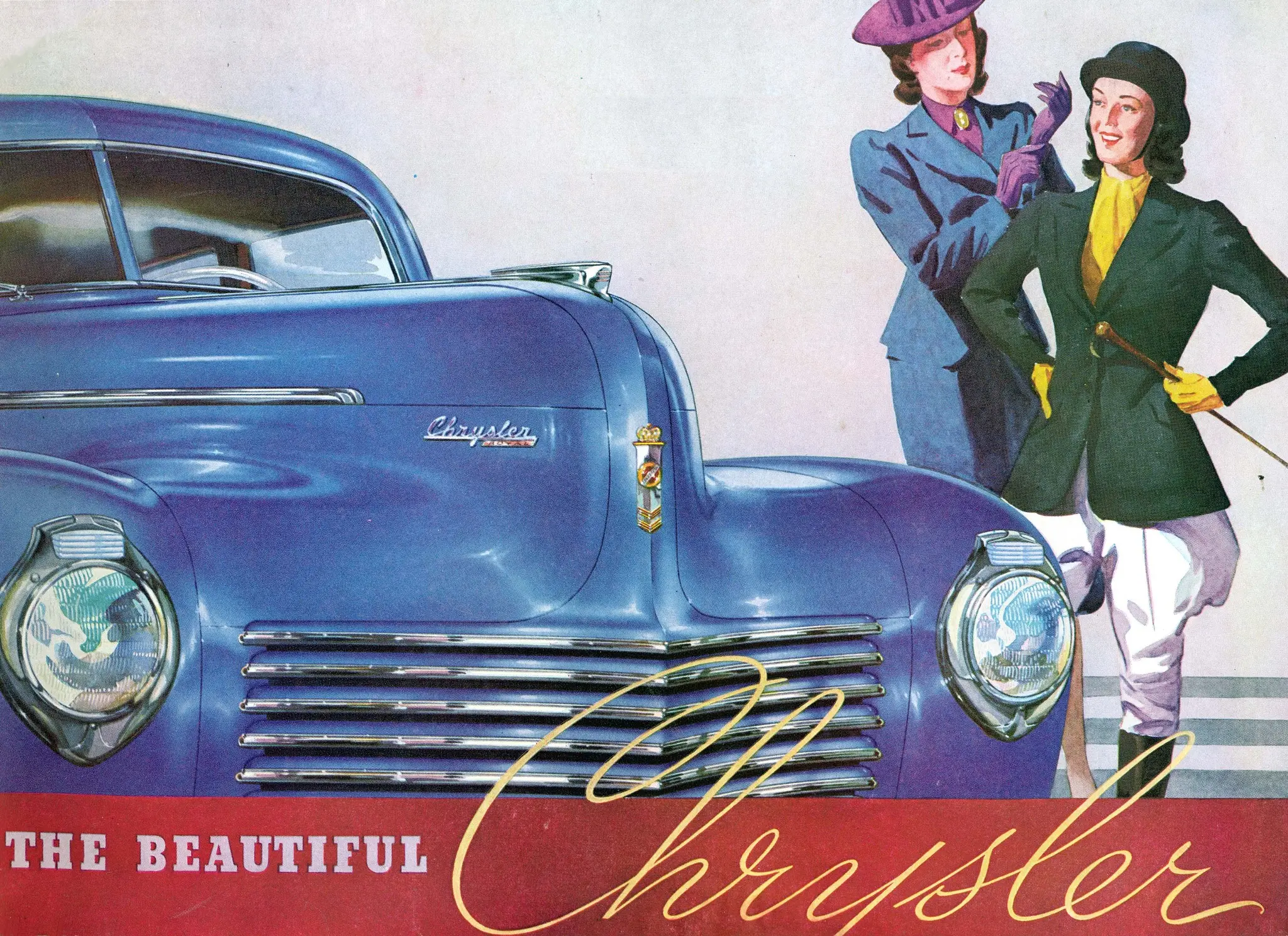 40年代的克莱斯勒。1940 Chrysler  Crown Impe...