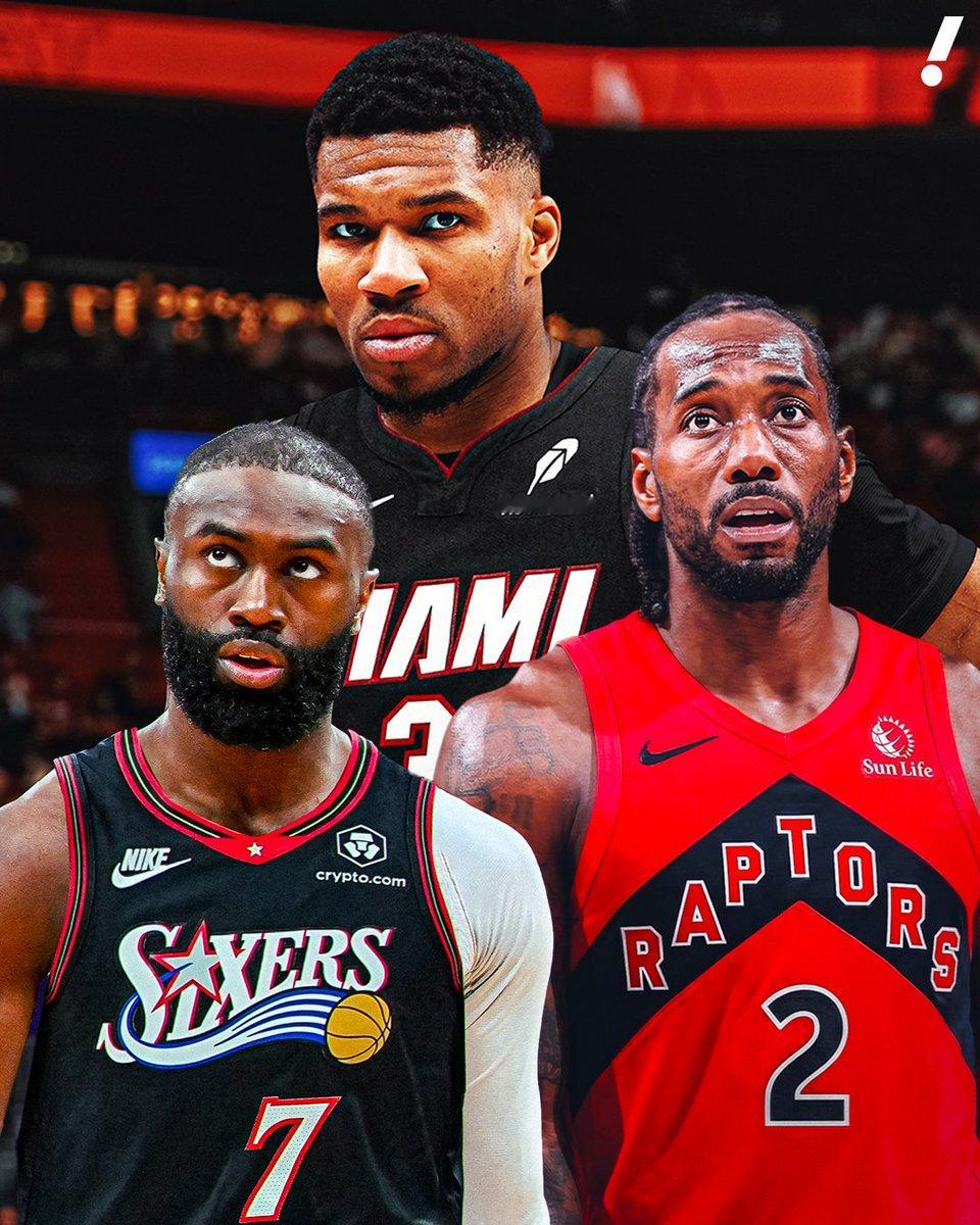 杰伦布朗保罗乔治互换杰伦布朗交易至76人nba交易 过去两周，三个总决赛MVP被