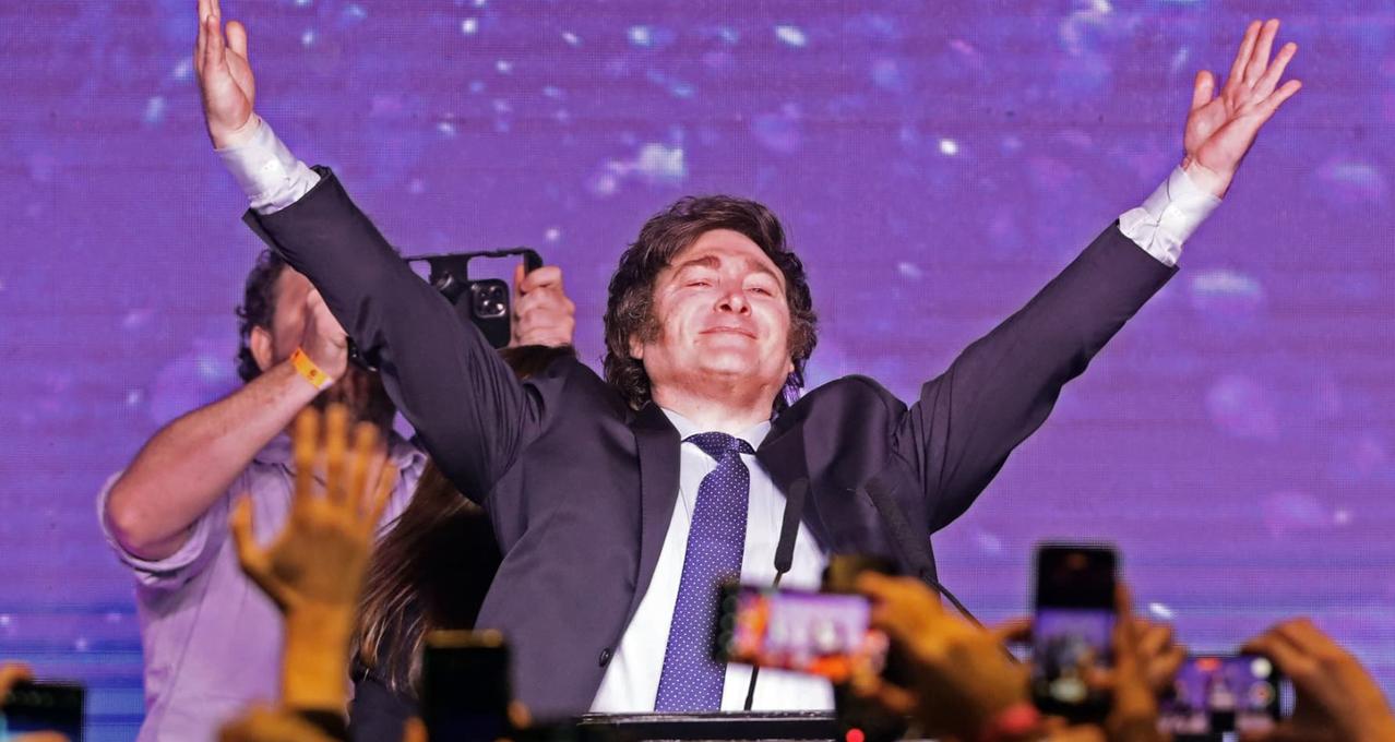 特朗普加持下，米莱所在政党赢得阿根廷中期选举。

右翼民粹主义阿根廷总统哈维尔·