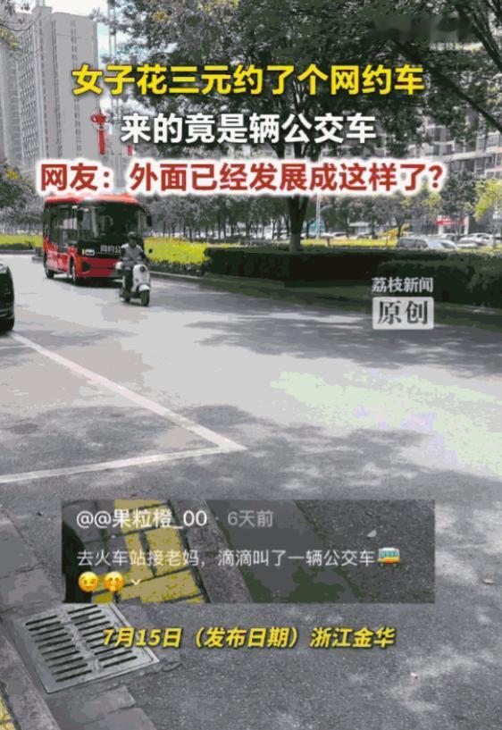 建议全国推广！浙江金华，一女子火车站接妈妈，竟然用手机叫来了一整辆公交车，全程只