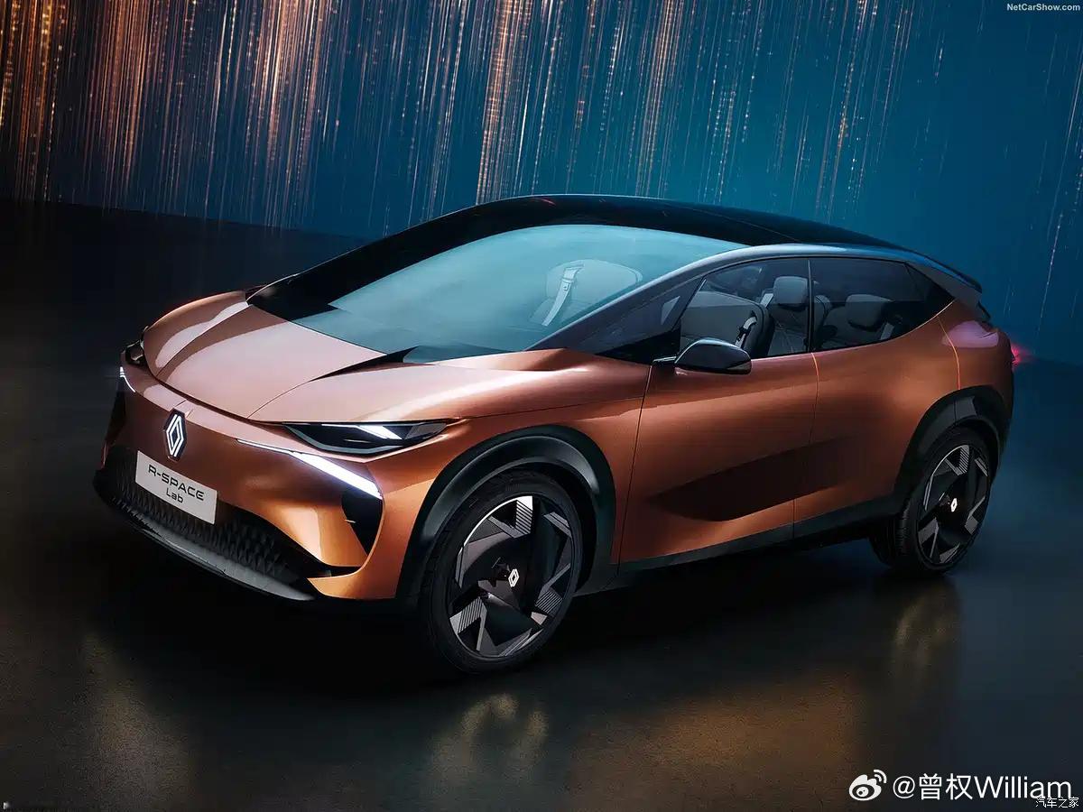 法国人如何诠释2030年智能车设计 雷诺R-Space Lab概念车官图法式浪漫
