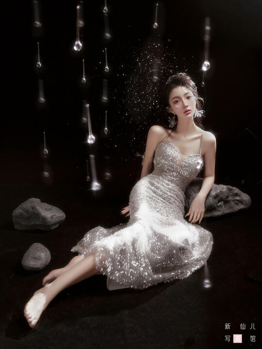潮湿水域✨碎钻人鱼！高级感写真📷