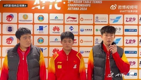 #王楚钦回应失利本雅明#不敌14岁小将！王楚钦：输球是自己问题，后面想着不能一次