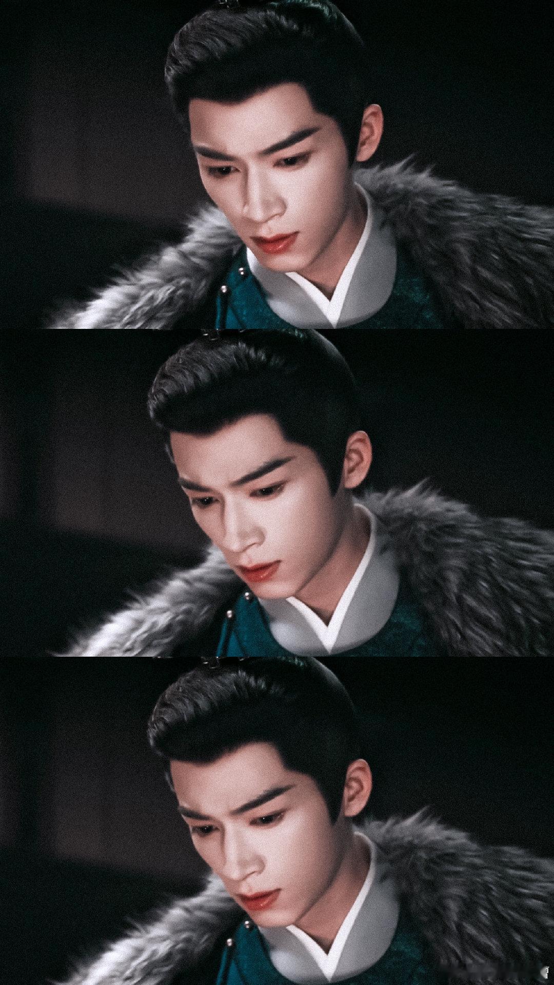 王星越古装白发 王星越古装白发适配度封神，清冷睿智、眉眼深邃，完美贴合太史丞萧怀