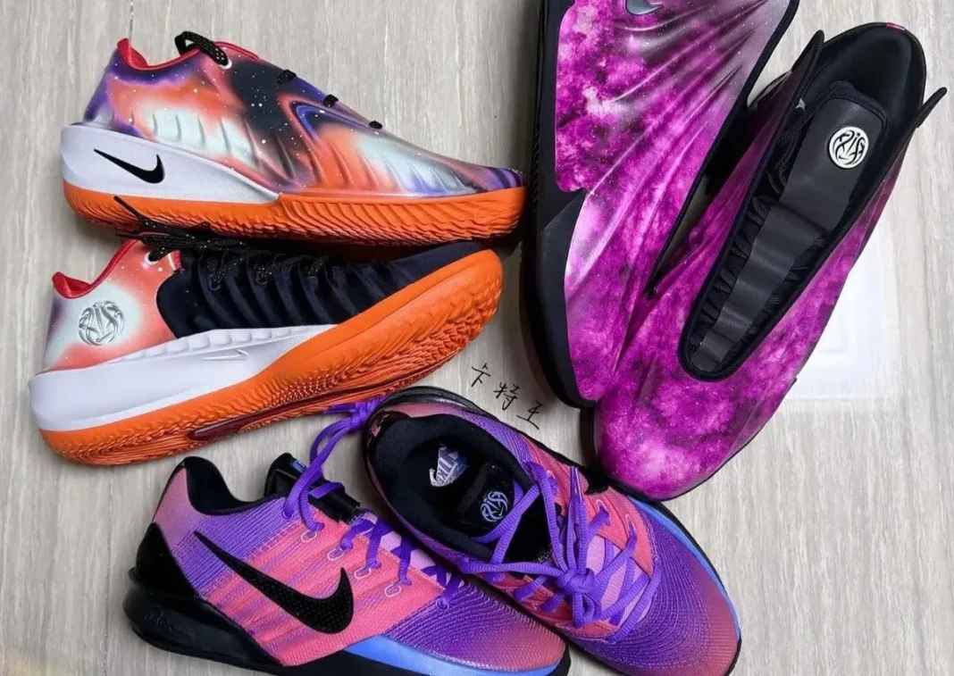 知名球鞋博主“卡特王”晒出了2025-2026赛季的耐高（中国高中篮球联赛）专属