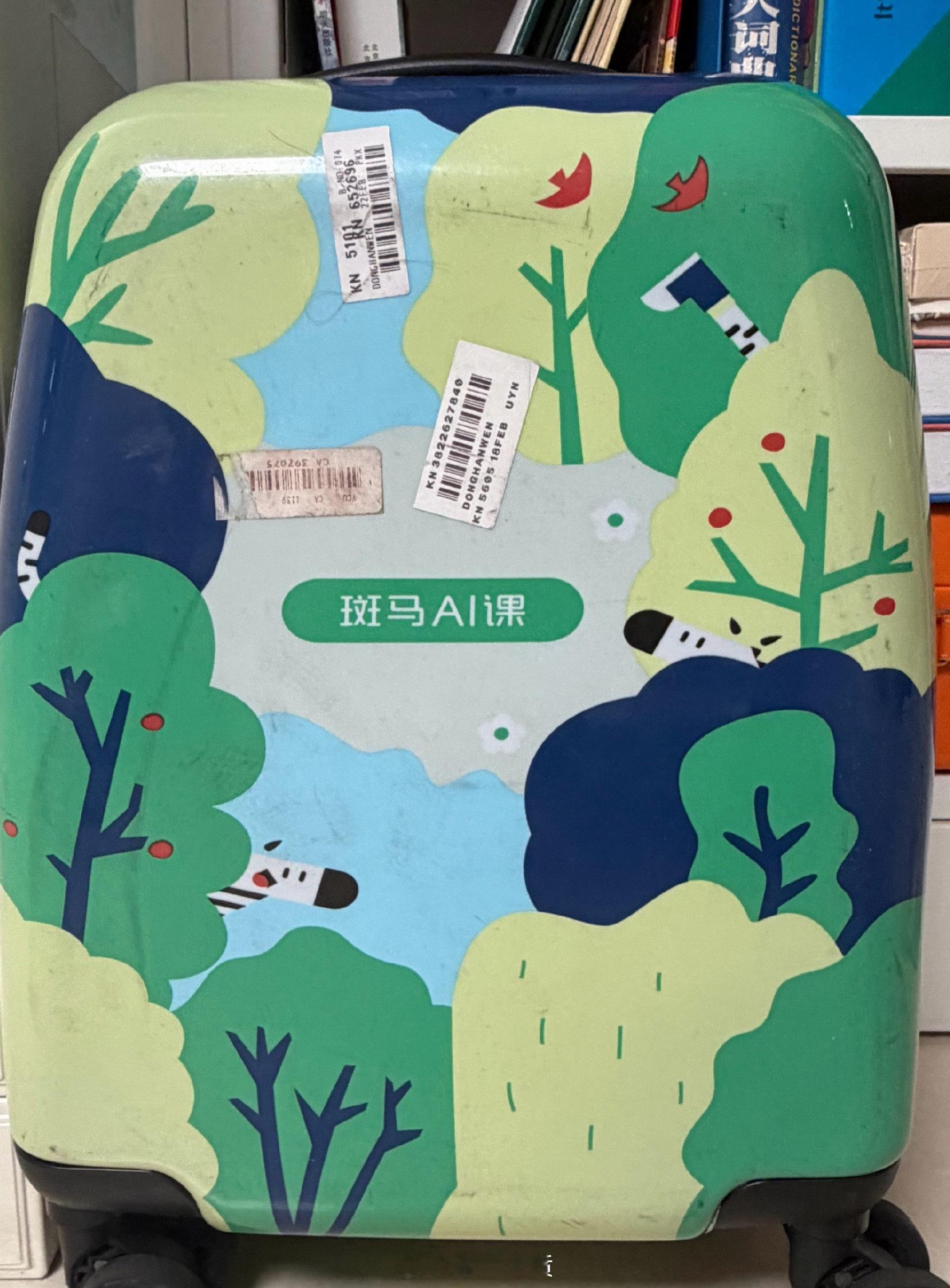 建议大家买行李箱不要太大众 正好收拾行李，翻出一堆箱子，是不是太大众了。 