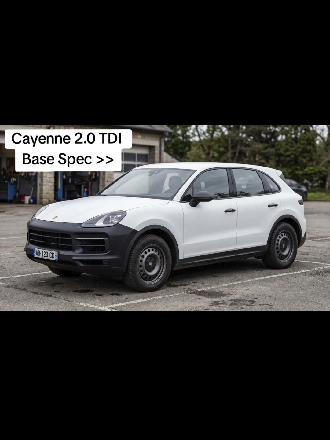 想象一下，如果保时捷卡宴（Porsche Cayenne）存在一个“基础规格版”