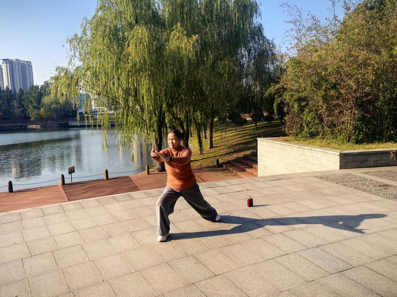 中老年人打太极，已不再只是简单的锻炼方式，更是一场关于身心灵的修行。一招一式中蕴