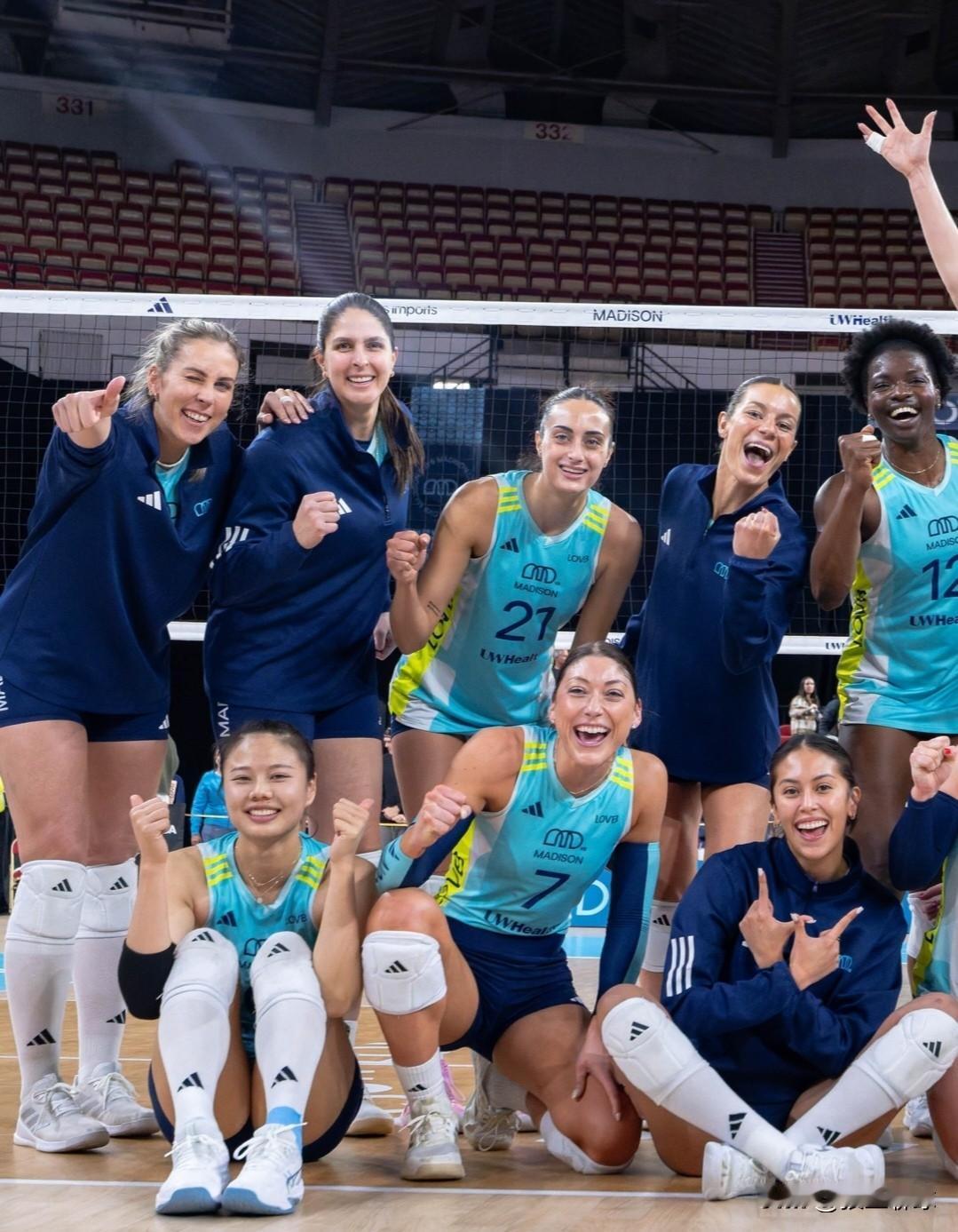 2026年美国🇺🇸第二届女排职业联赛LOVB第十周，麦迪逊3-1奥斯汀(25