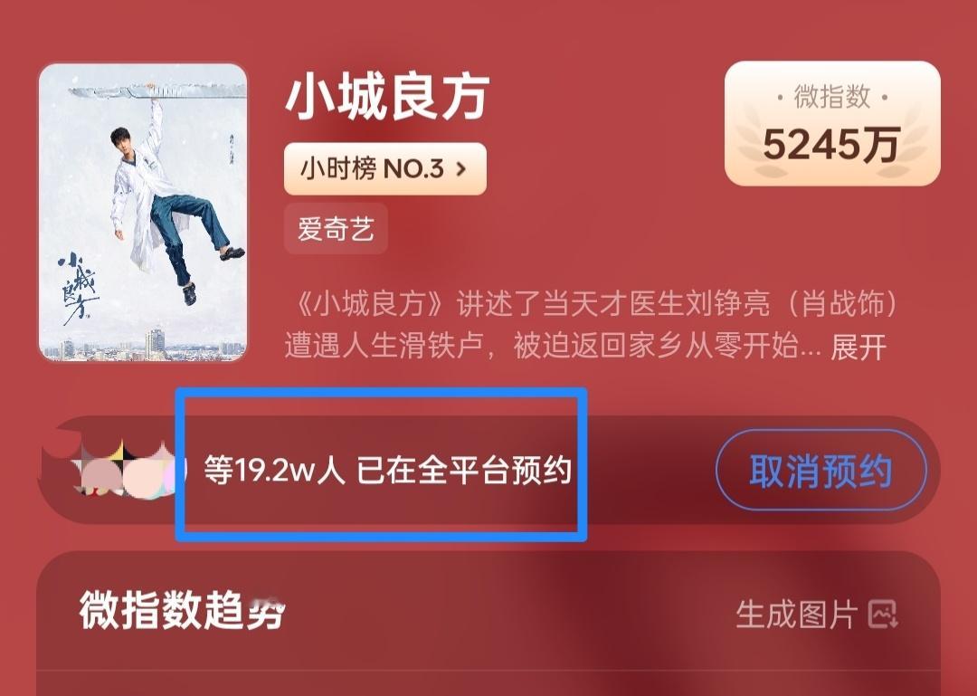 肖战[超话]今日重点加油‼️ 转发扩散！1️⃣预约新剧→只差几千⚠️就20万啦2