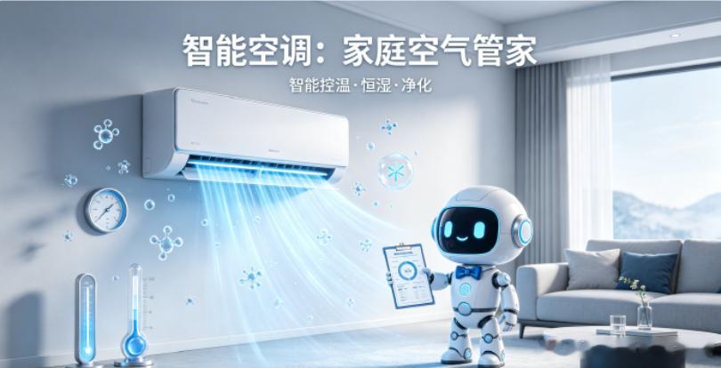 智能空调有哪些隐藏功能：1、懂人话。不用和他说：调到26度，只需要说：我热爆了，